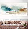 "Inky Blue Mountains" Giant Art 72x36 Wall Art