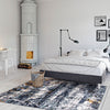 Paloma Marble Blue Area Rug - 3'11" x 5'11"