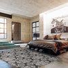 Caledonia Grey 6'7" x 9'6" Area Rug
