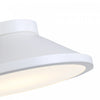Lucida White Integrated LED Flush Mount