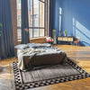 Vera Quattro Ivory/Grey Area Rug - 7'10" x 10'5"