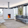 Ranger Grey/blue Rug 6'7" X 9'6" Area Rug