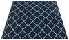 August Navy-White 7'10" x 10'2" Area Rug