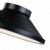 Lucida Black Integrated LED Flush Mount