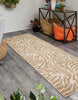 Samia Taupe Area Rug - 2'6" x 8'0"