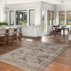 Leandra Taupe/grey Rug 8'0" X 10'0" Area Rug