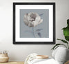 "Floral Symposium I" Matted and Framed Black 30x30 Wall Art
