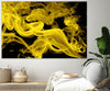 "Yellow Smoke" Giant Art 84x54 Wall Art