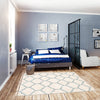 Helma Trellis Cream Shag 6'7" X 9'6" Area Rug
