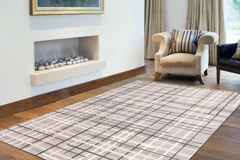 Taite Silver Area Rug - 5'3\" x 7'3\"