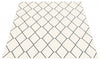 August White-Navy 7'10" x 10'2" Area Rug