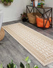 Thandazile Taupe Area Rug - 2'6" x 8'0"