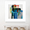 "Return The Fork" Matted and Framed White 36x36 Wall Art