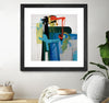 "Return The Fork" Matted and Framed Black 30x30 Wall Art