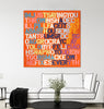 "Cray Cray" Giant Art 54x54 Wall Art