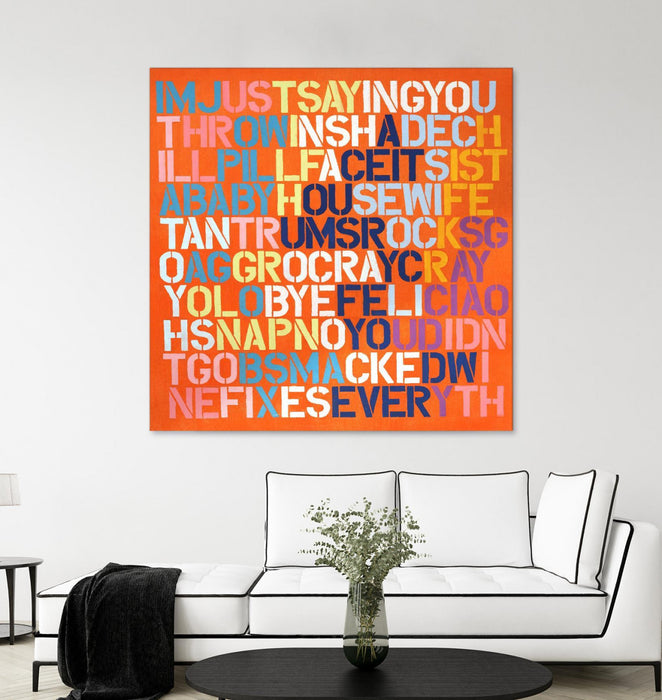 \"Cray Cray\" Giant Art 54x54 Wall Art