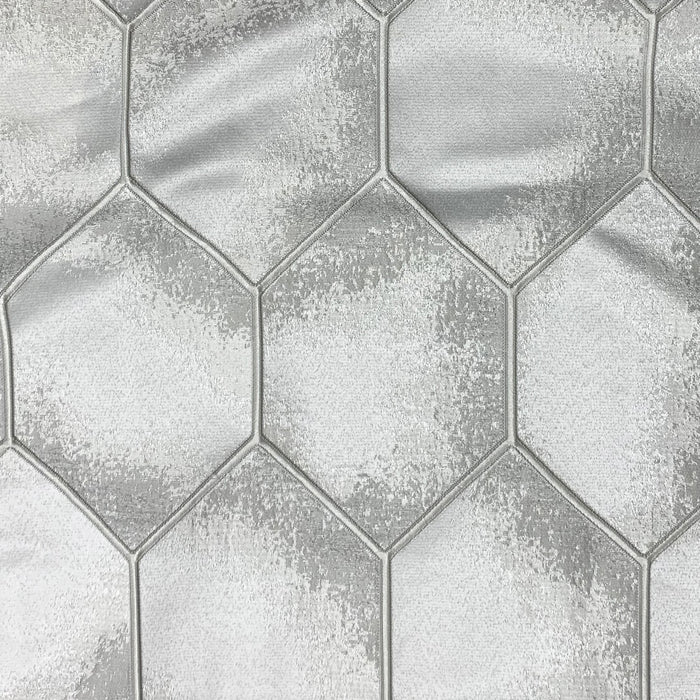 Coventry Blackout Thermal Grommet Pair of Silver Curtain Panels - 54x84