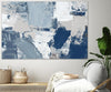 "Blue Combo" Giant Art 84x54 Wall Art