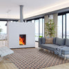 Ranger Taupe/grey Rug 8'0" X 10'0" Area Rug