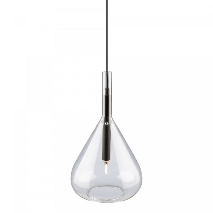 Conic 1-Light Black Pendant
