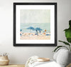 "If It's The Beaches I" Matted and Framed Black 30x30 Wall Art