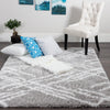 Ker Grey Lines 8x11 Area Rug