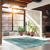 Mariam Aqua 6'7" x 9'6" Area Rug