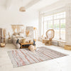 Vera Aztec Ivory/Copper Area Rug - 7'10" x 10'5"