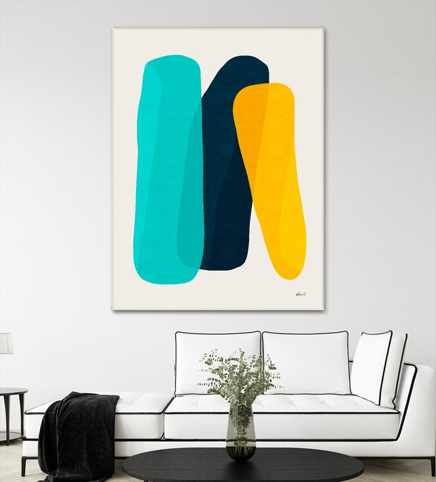 \"Abstract V\" Giant Art 72x54 Wall Art