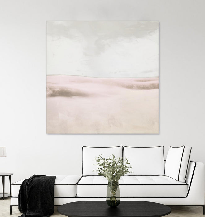 \"Blush Balance I\" Giant Art 54x54 Wall Art