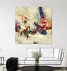 "Positive Energy Iii" Giant Art 72x72 Wall Art