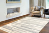 Faith Cream-Prol Area Rug - 5'3" x 7'3"