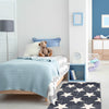 Ira Navy 2'8" x 4'11" Area Rug