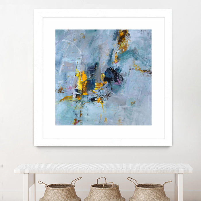 \"Prize Of The Day\" Matted and Framed White 30x30 Wall Art