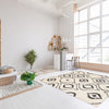 Gael Ivory Shag 7'10" x 10'0" Area Rug