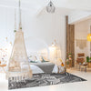 Seema Grey Area Rug - 5'3" x 7'3"