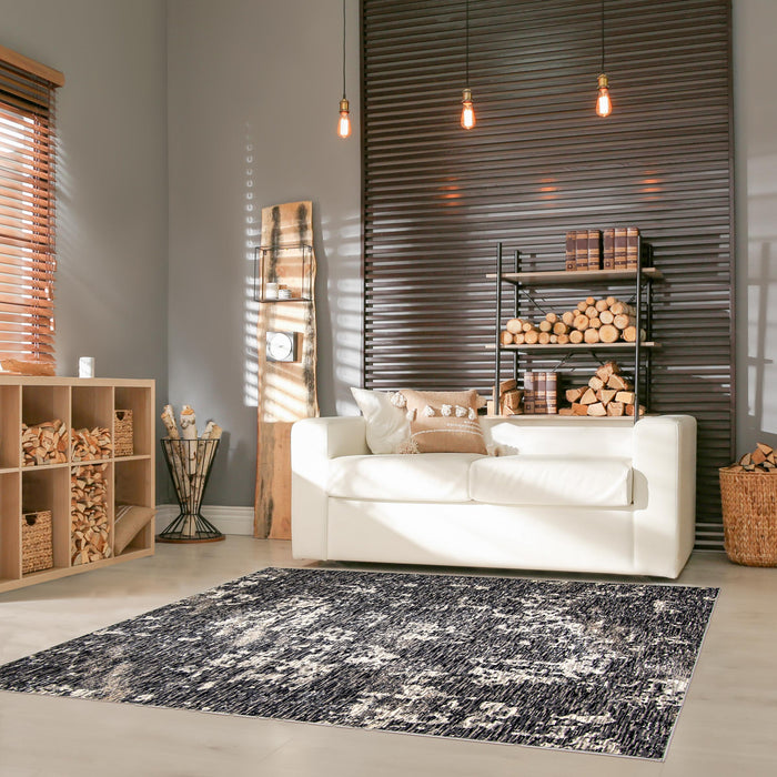 Eileen Dark Grey 5'2\" x 7'6\" Area Rug
