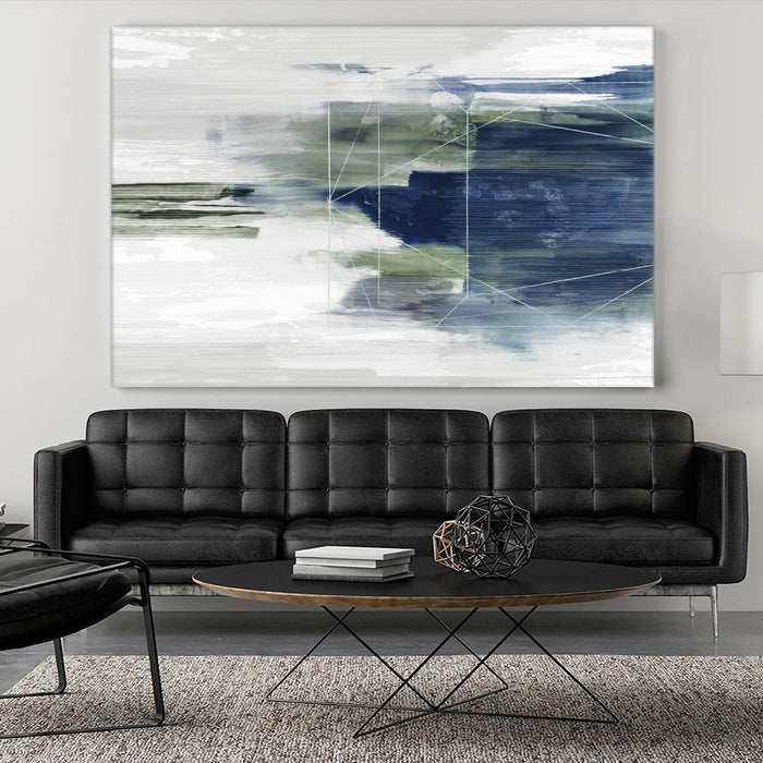 \"Fading Forms\" Giant Art 84x54 Wall Art