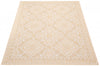 Neisha Traditional Gold Rug 6'7" X 9'6" Area Rug