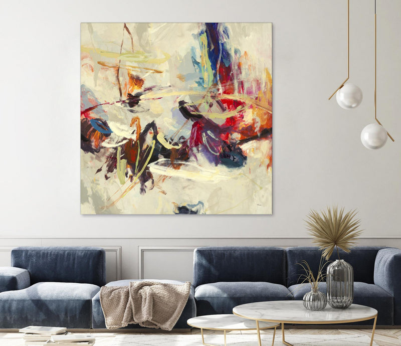 \"Positive Energy Iii\" Giant Art 72x72 Wall Art