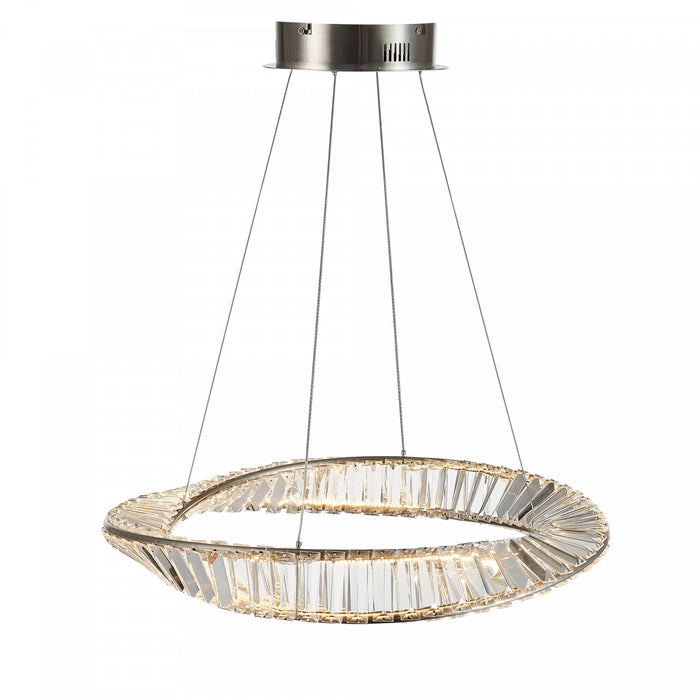 Stella 25 W LED Satin Nickel Pendant