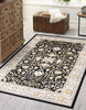 Legacy Black Machine Washable Area Rug - 6'0" x 9'0"