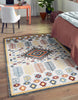 Gypsy Grey Machine Washable Area Rug - 8'0" x 10'0"