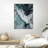 "From Above 9" Canvas Framed Black 30x40 Wall Art