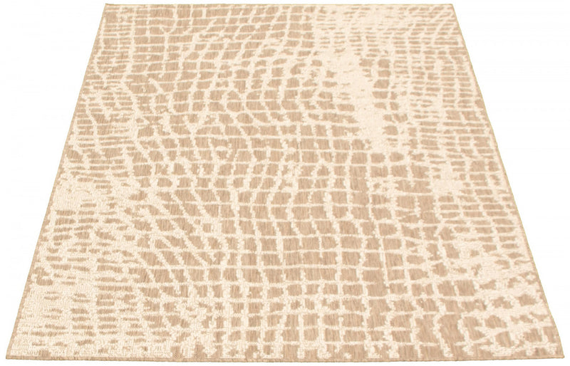 Sadie Safari Taupe-Champagne Area Rug - 7'10\" x 10'2\"
