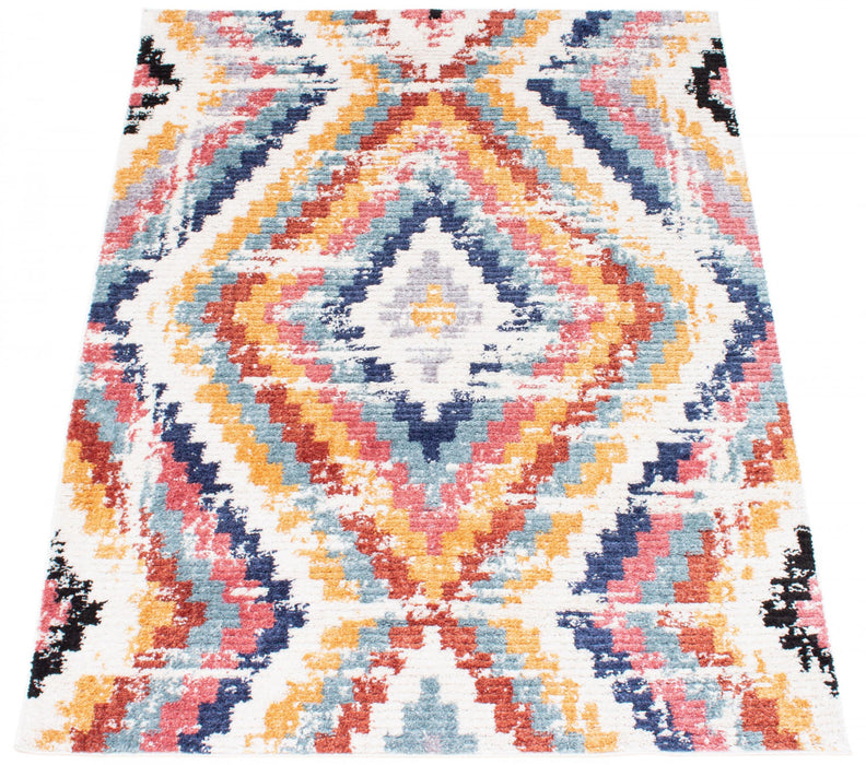 Paloma Casa White Area Rug - 3'11\" x 5'11\"