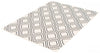 August Geod White-Navy 5'3" x 7'3" Area Rug