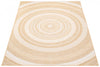 Neisha Modern Gold Rug 6'7" X 9'6" Area Rug