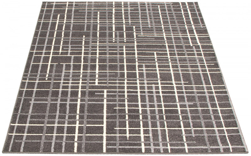 Taite Anthracite Area Rug - 7'10\" x 10'2\"