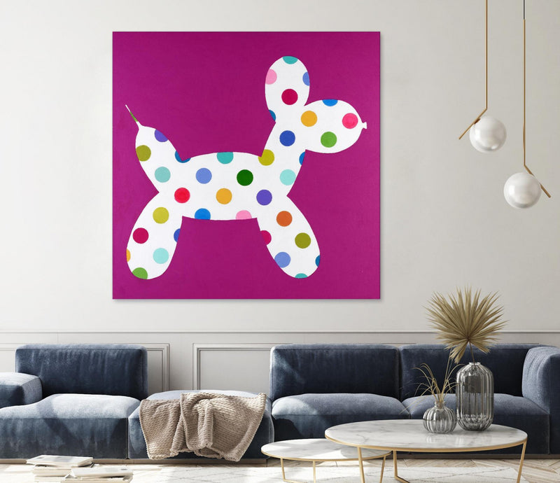 \"Dottie\" Giant Art 54x54 Wall Art
